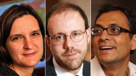 Nobel Prize in economics awarded to trio for work on poverty. One is the youngest winner ever