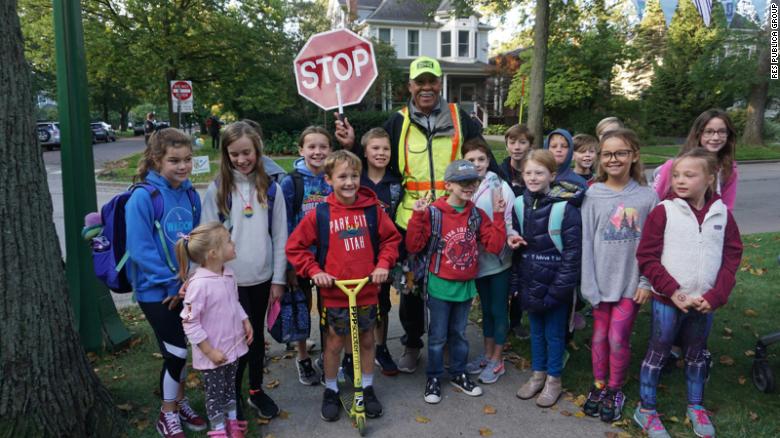 The kids in Wilmette, Illinois, appreciate Alec Childress.