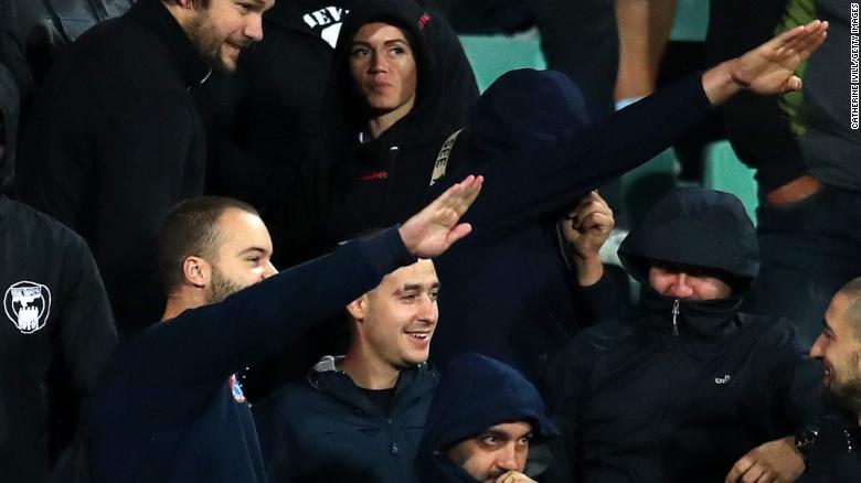 Bulgaria&#39;s match against England was twice stopped because of the racist abuse coming from the stands. 