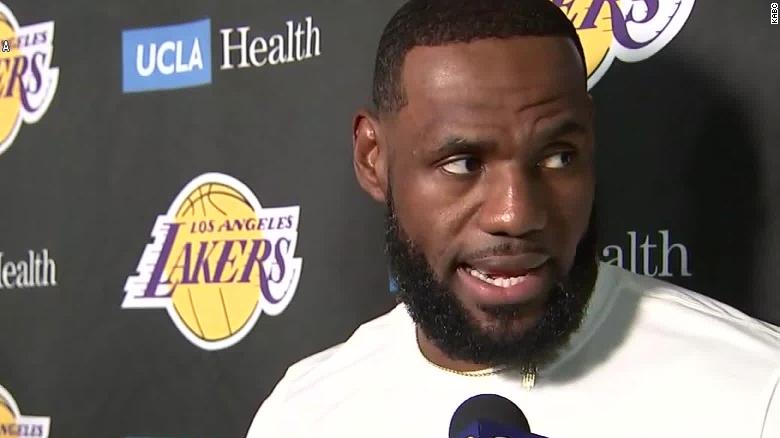 LeBron James weighs in on the NBA-China dispute