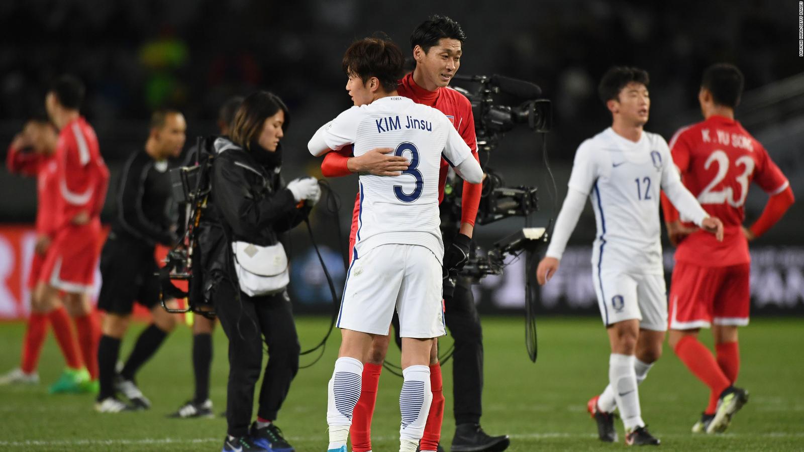 North and South Korea play first men's soccer match on North Korean ...