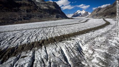Switzerland is losing its glaciers as temperatures rise.