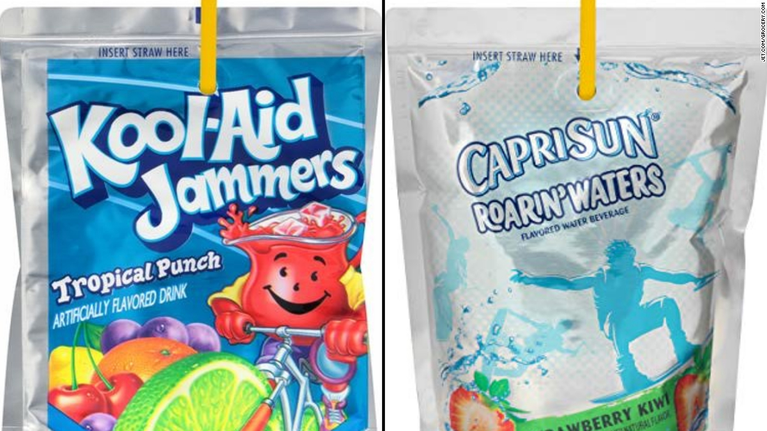 Top 34 bestselling 'fruit' drinks for kids deemed unhealthy