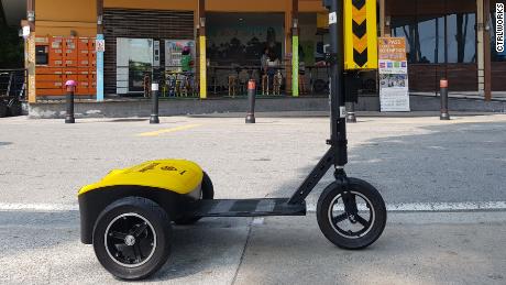 Self-driving scooters are coming to city sidewalks