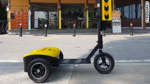 Self-driving scooters are coming to city sidewalks