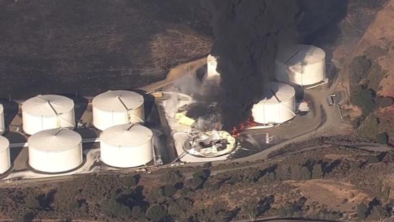 A Northern California Refinery Fire Has Been Contained After Sending ...