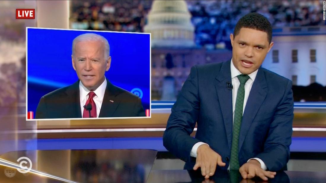 Trevor Noah: Biden remixes his speeches as he gives them - CNN Video