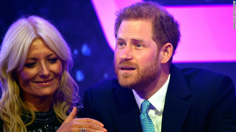 Prince Harry gets emotional during charity speech