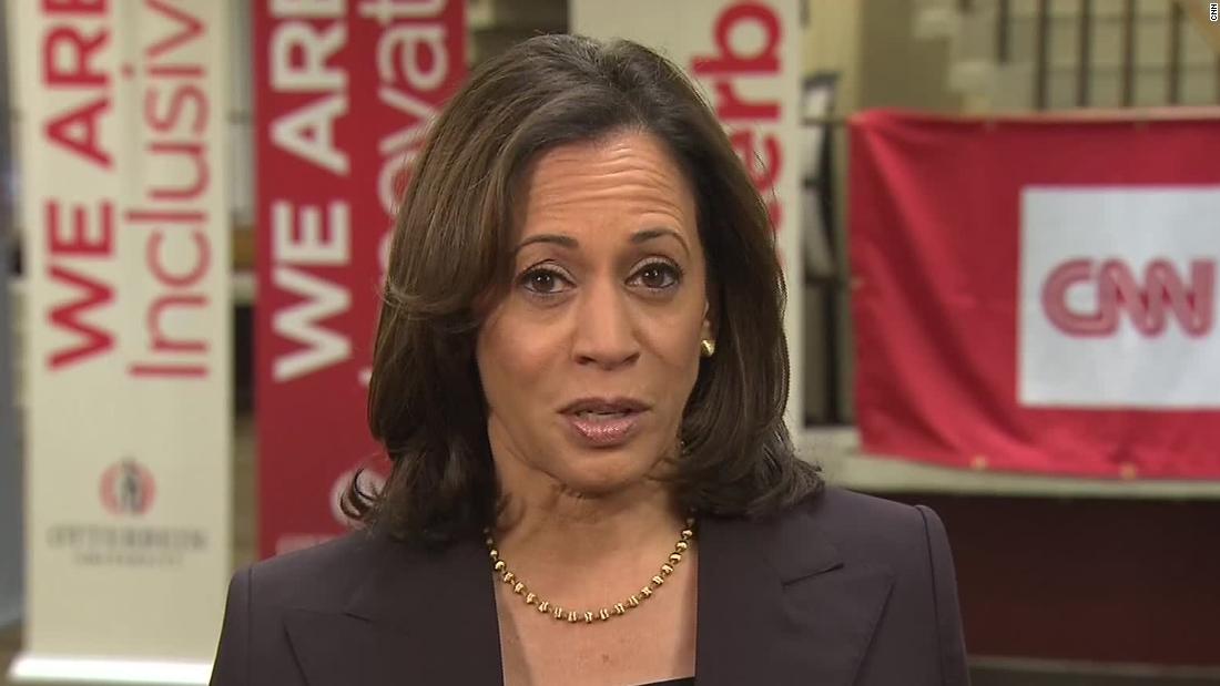 Kamala Harris Defends Her Push To Get Trump S Twitter Account Suspended