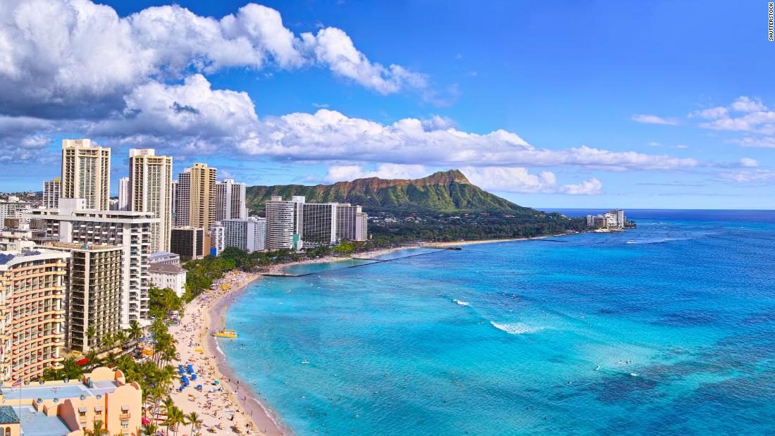 &lt;strong&gt;Waikiki Beach, Honolulu, Hawaii. &lt;/strong&gt;The quintessential Hawaiian shoreline, Waikiki Beach could vanish in the next 15 to 20 years, according to a 2017 Hawaii Climate Commission report.