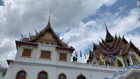 Yannawa Temple in Bangkok. 