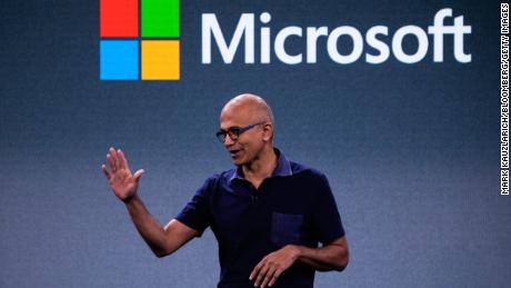 Microsoft CEO Satya Nadella gets a 66% raise