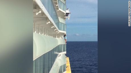 Woman who stood on ship&#39;s railing for selfie barred for life from cruise line 