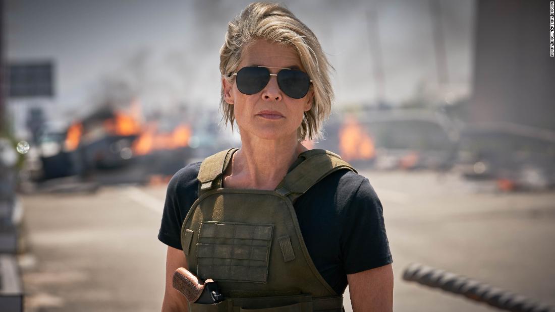 Linda Hamilton in 'Terminator: Dark Fate'