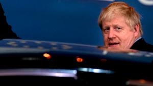 British Prime Minister Boris Johnson leaves an European Union Summit at European Union Headquarters in Brussels on October 18, 2019. (Photo by Kenzo TRIBOUILLARD / AFP) (Photo by KENZO TRIBOUILLARD/AFP via Getty Images)