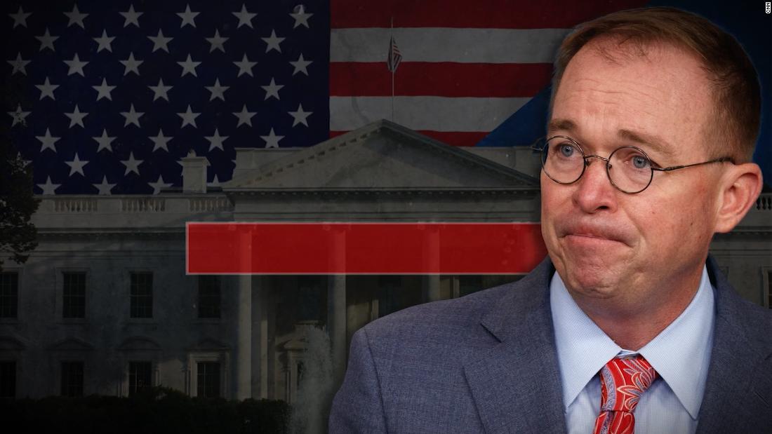 Impeachment witness says in court filing Mulvaney shouldn't be allowed to join his lawsuit