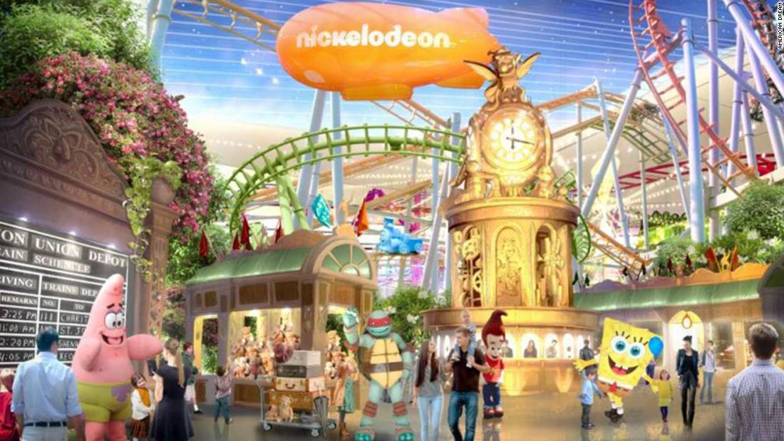 Mall of America closing Nickelodeon Universe theme park. Stores