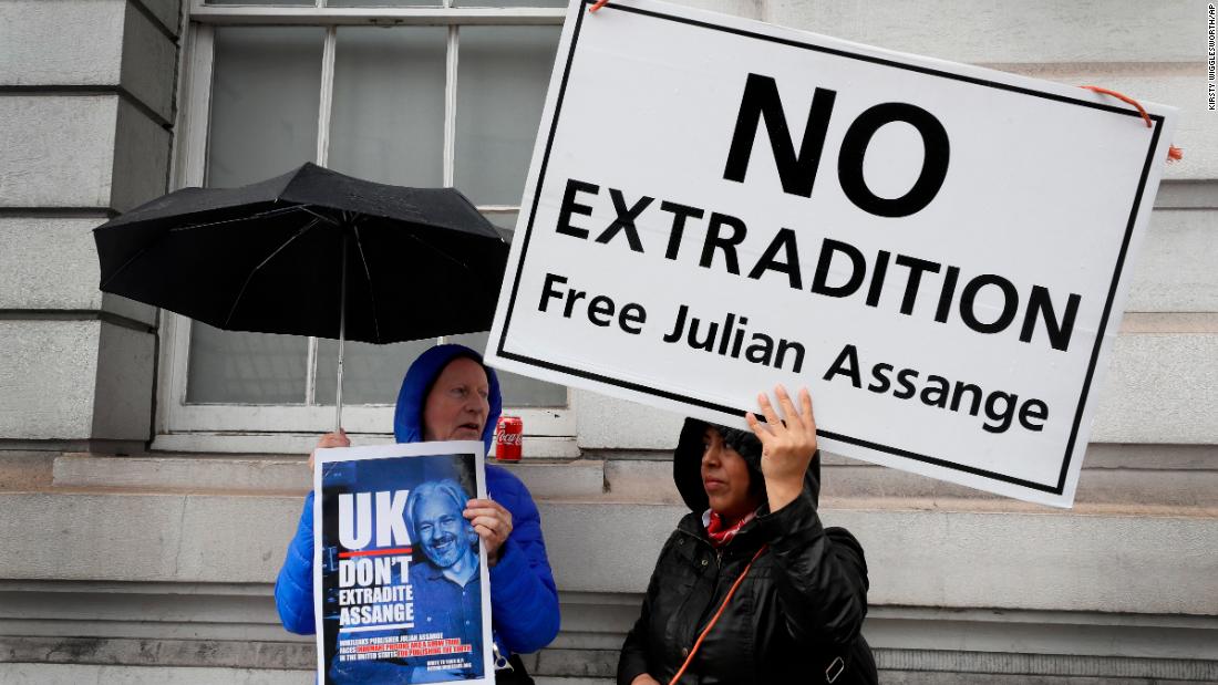 Julian Assange Denied Delay To Extradition Hearing Cnn 5813