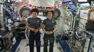 After an historic all-female spacewalk, astronaut has moon dream