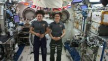After an historic all-female spacewalk, astronaut has moon dream