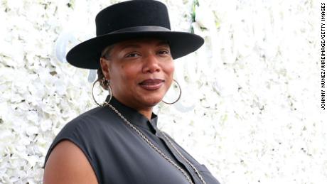 Queen Latifah attends the wedding of rapper Treach and Cicely Evans on September 8, 2019.