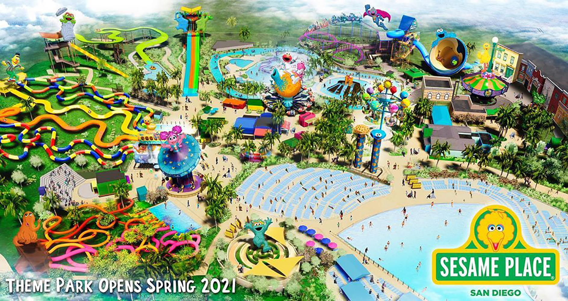 Seaworld Sesame Workshop Announce Second Sesame Place Theme Park In San Diego Cnn