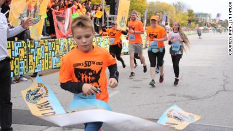 An 11-year-old has run a half marathon in all 50 states. His family says he&#39;s the youngest ever to achieve that feat