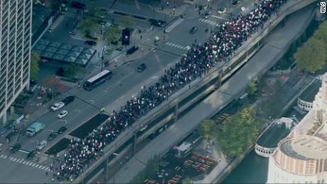 25,000 educators swarmed City Hall with their demands in day 5 of the Chicago teachers&#39; strike