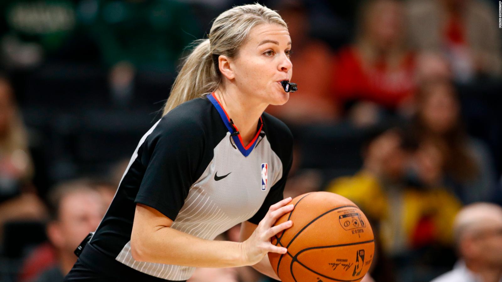 The NBA has been around for more than 70 years. It’s only now getting its 6th female referee