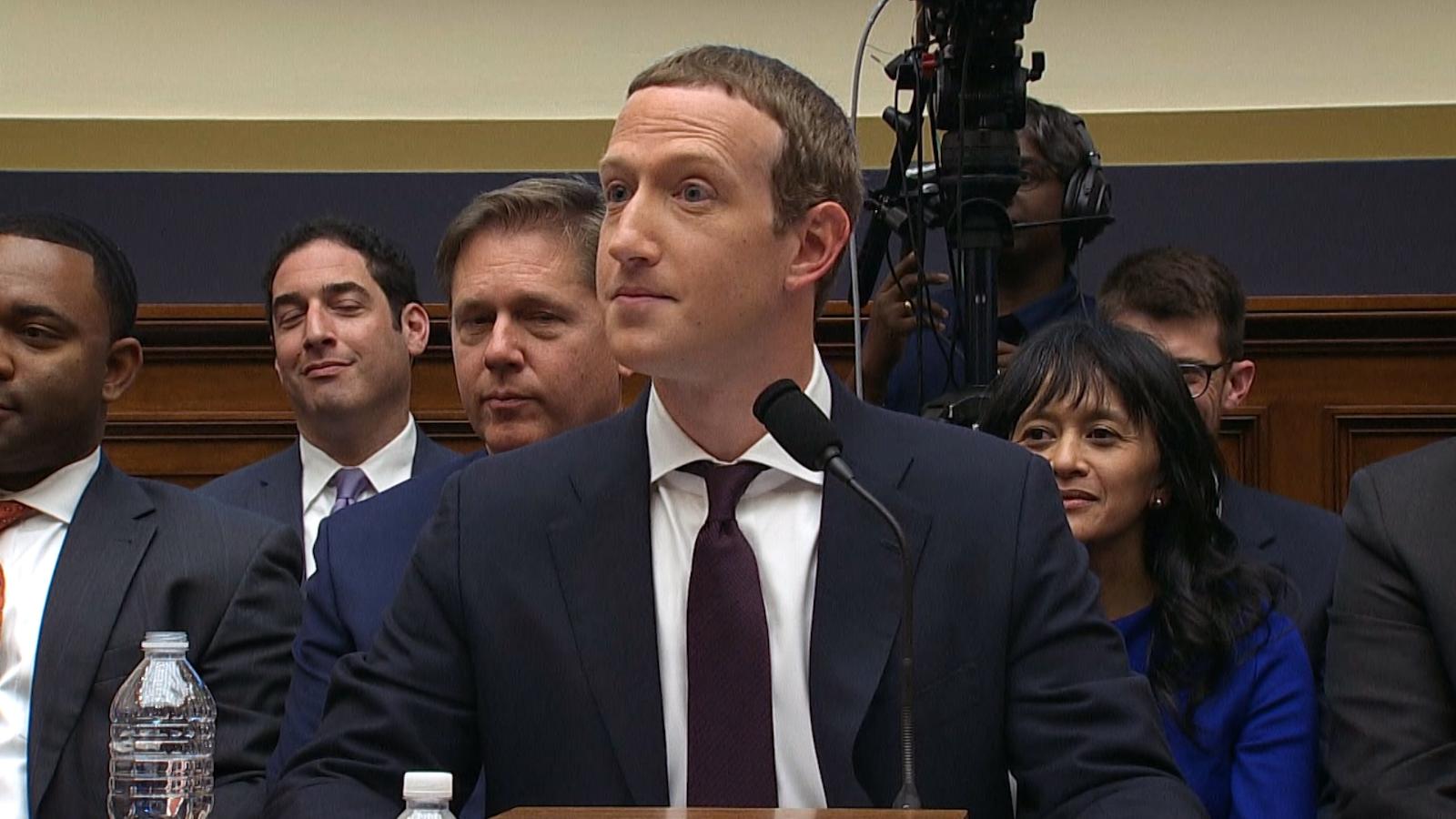 Watch Zuckerberg React When A Lawmaker Compares Him To Trump - CNN Video