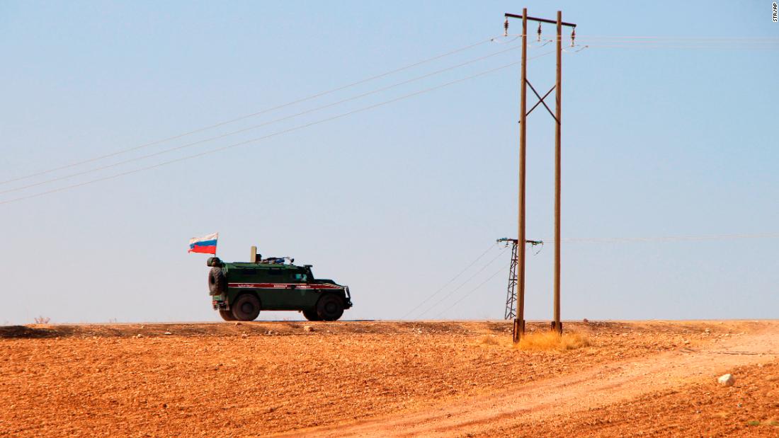 Russian military police began patrols on part of the Syrian border on Wednesday, October 23.