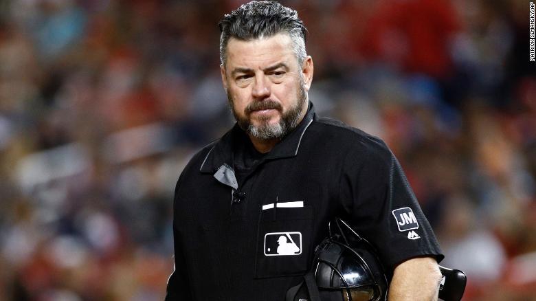 MLB umpire Rob Drake tweeted Tuesday he would buy an AR-15 rifle because of the impeachment inquiry, according to a copy of the tweet obtained by ESPN.