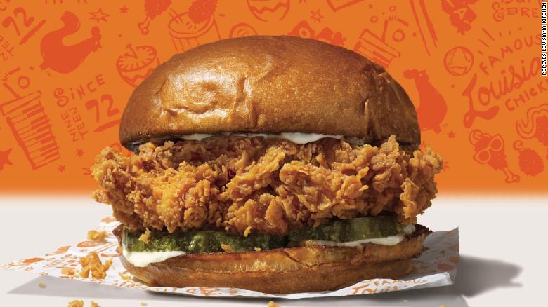 Image result for popeyes chicken sandwich