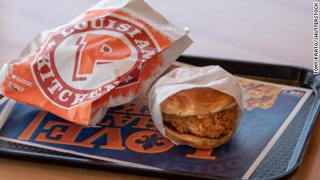 Popeyes&#39; chicken sandwich spurred growth at the chain in the fourth quarter. 