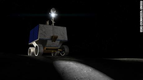 NASA&#39;s VIPER mobile robot will roam around the Moon&#39;s South Pole looking for water ice in 2022.