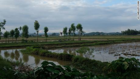 The district of Yen Thanh, in Nghe An province. Many families in this part of central Vietnam have close relatives who work overseas.