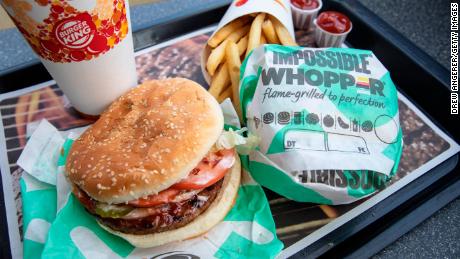 The Impossible Whopper has been driving sales for Burger King. 