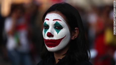 Why The Joker Is Showing Up In Protests Around The World Cnn