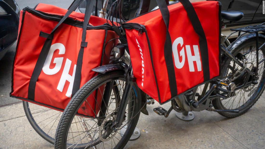 grubhub on a bike