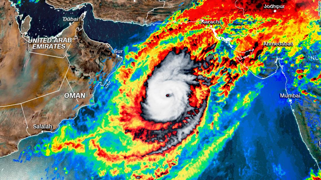 Strongest tropical cyclone in 12 years barrels across Arabian Sea CNN
