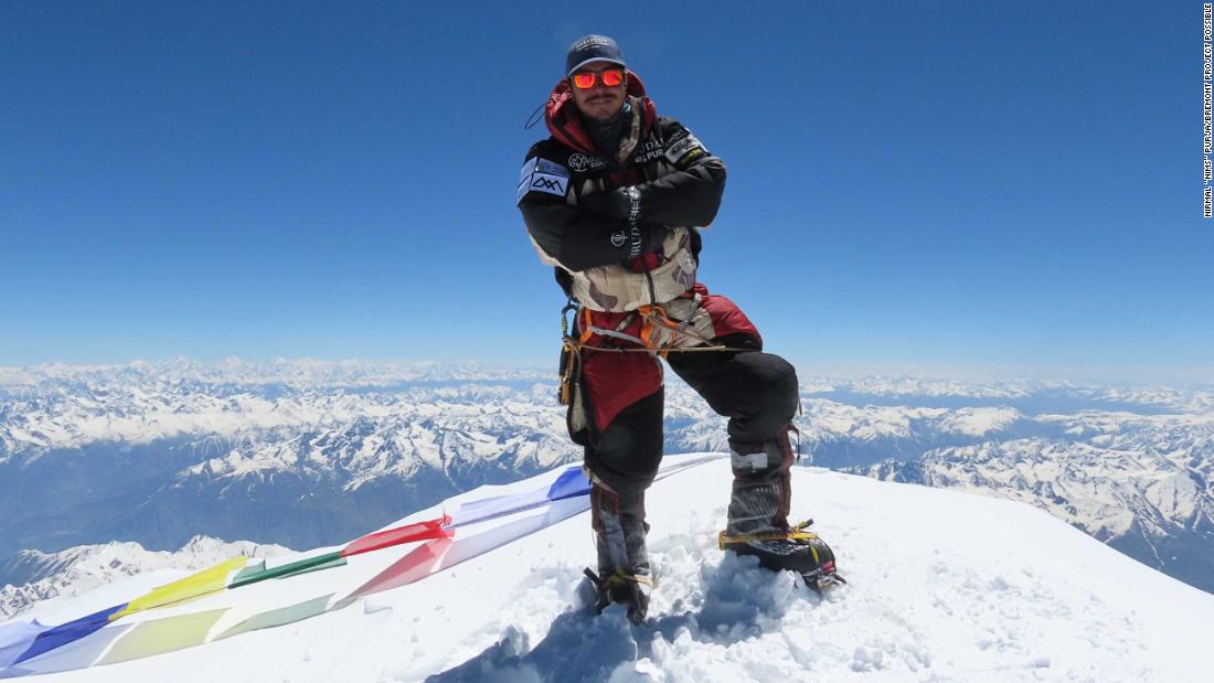 As he scaled world's 14 highest peaks, Nepalese climber shocked by climate change effects - CNN International