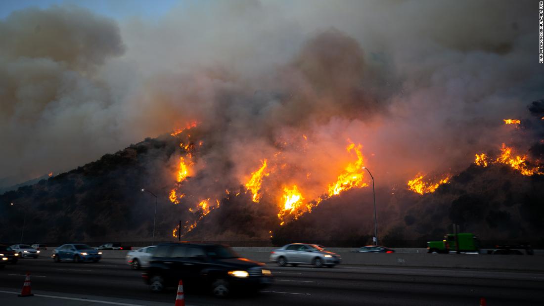 Thousands of Los Angeles residents were forced to evacuate their homes because of the Getty Fire.