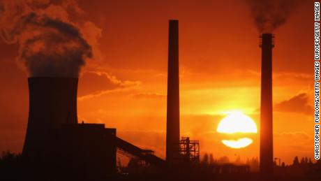 SCUNTHORPE, ENGLAND - OCTOBER 19:  The sun sets behind the Tata Steel processing plant at Scunthorpe which may make 1200 workers redundant on October 19, 2015 in Scunthorpe, England. Up to one in three workers at the Lincolnshire steel mill could lose their jobs alongside workers at other plants in Scotland. Tata Steel UK  is due to announce the Scunthorpe job losses this week.  (Photo by Christopher Furlong/Getty Images)