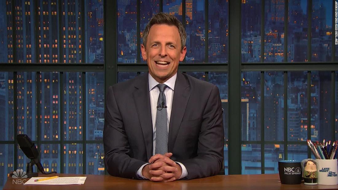 Seth Meyers reveals he's now a father of three