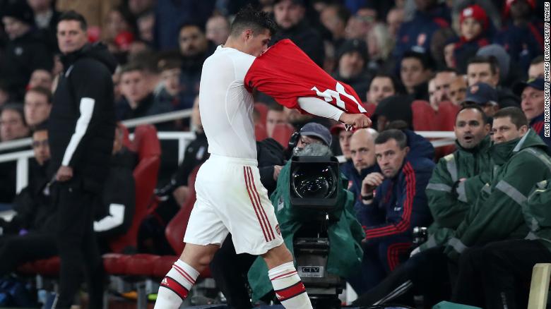 Arsenal&#39;s Granit Xhaka was furious after being booed by the club&#39;s fans last weekend. 
