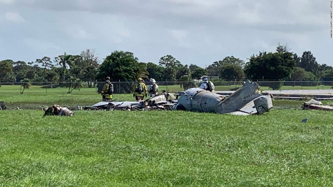 Florida air show crash Pilot killed when plane crashes CNN
