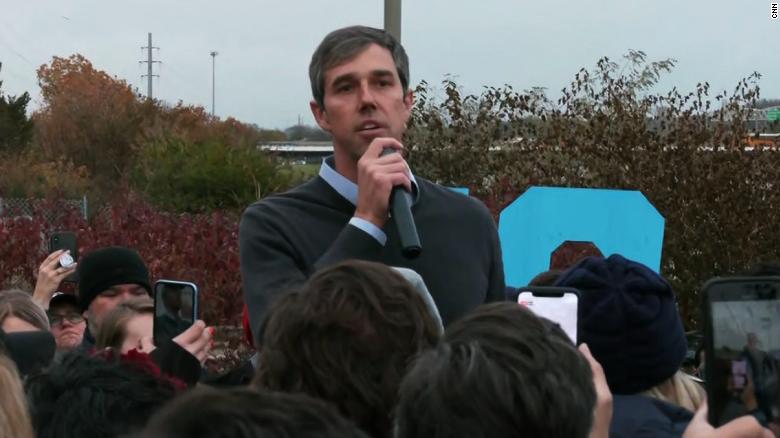 See Beto O'Rourke speak after dropping out of 2020 race