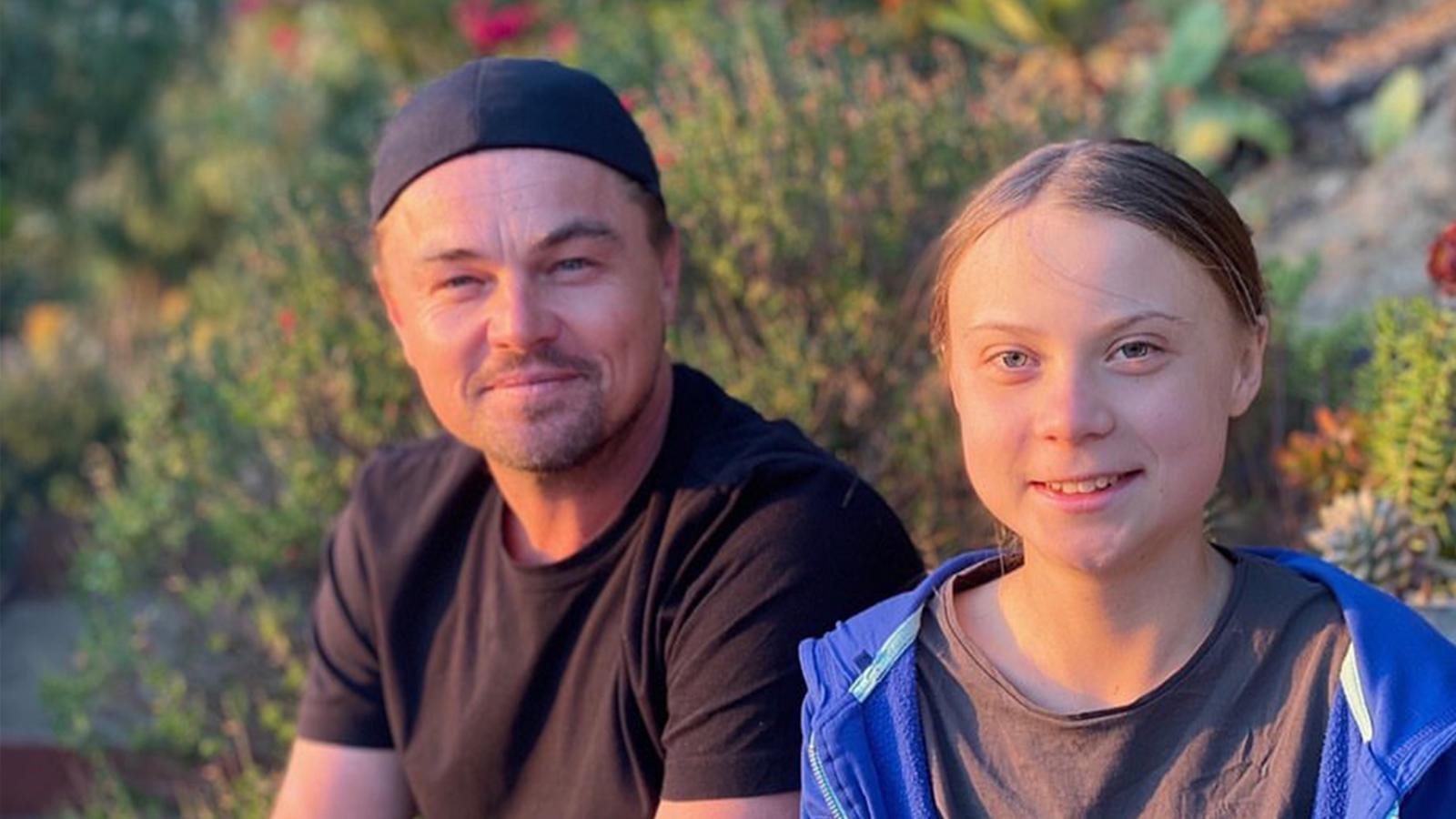 Greta Thunberg Y Leonardo Dicaprio Finalmente Se Conocen Cnn Video