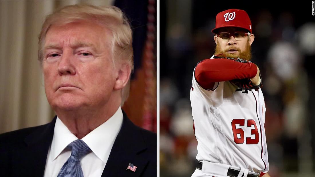 Washington Nationals' World Series pitcher Sean Doolittle declines Trump  invitation to White House