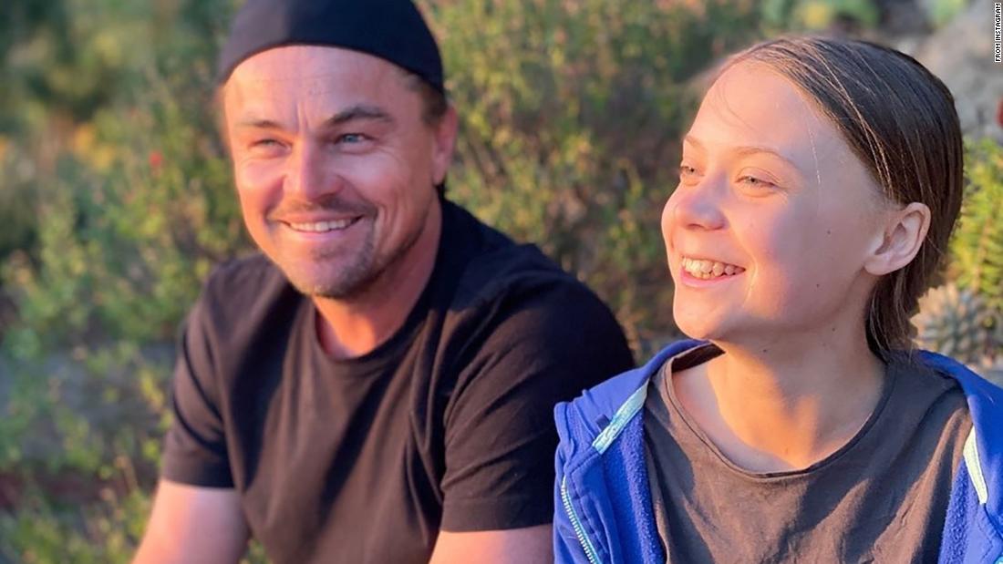 Greta Thunberg Praised By Leonardo Dicaprio As A Leader Of Our Time Cnn